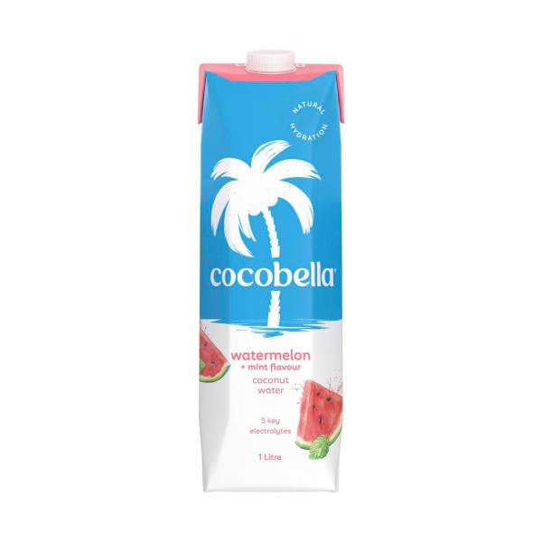 COCOBELLA COCONUT WATER 1L WATERMELON & MINT