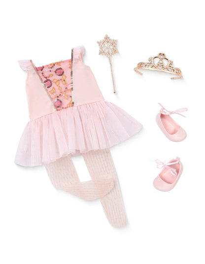 DOLL WITH SUGAR PLUM FAIRY OUTFIT & WAND - LALIA