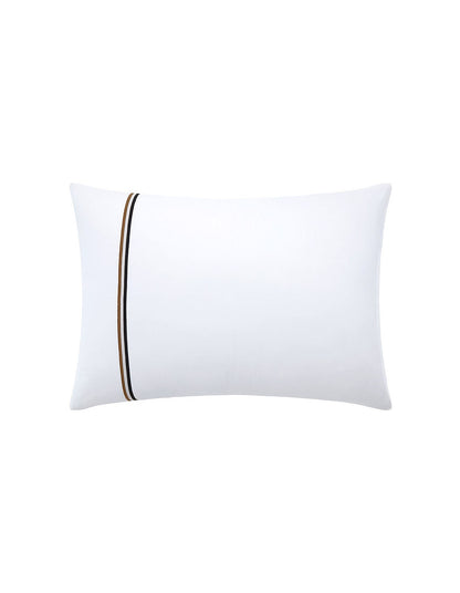 B Linea 50cm x 75cm Cotton Sateen Pillowcase White