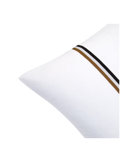 B Linea 50cm x 75cm Cotton Sateen Pillowcase White
