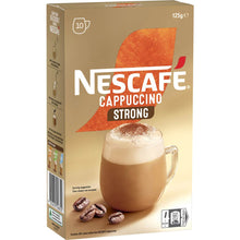 Nescafe Cappuccino Strong Coffee Sachets 10 pack