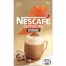 Nescafe Cappuccino Strong Coffee Sachets 10 pack