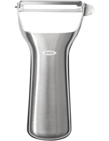 Steel Y-Peeler in Silver