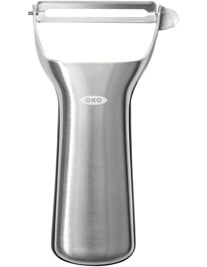Steel Y-Peeler in Silver