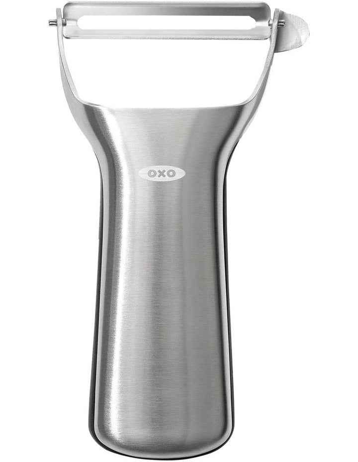 Steel Y-Peeler in Silver