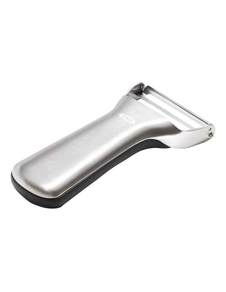 Steel Y-Peeler in Silver