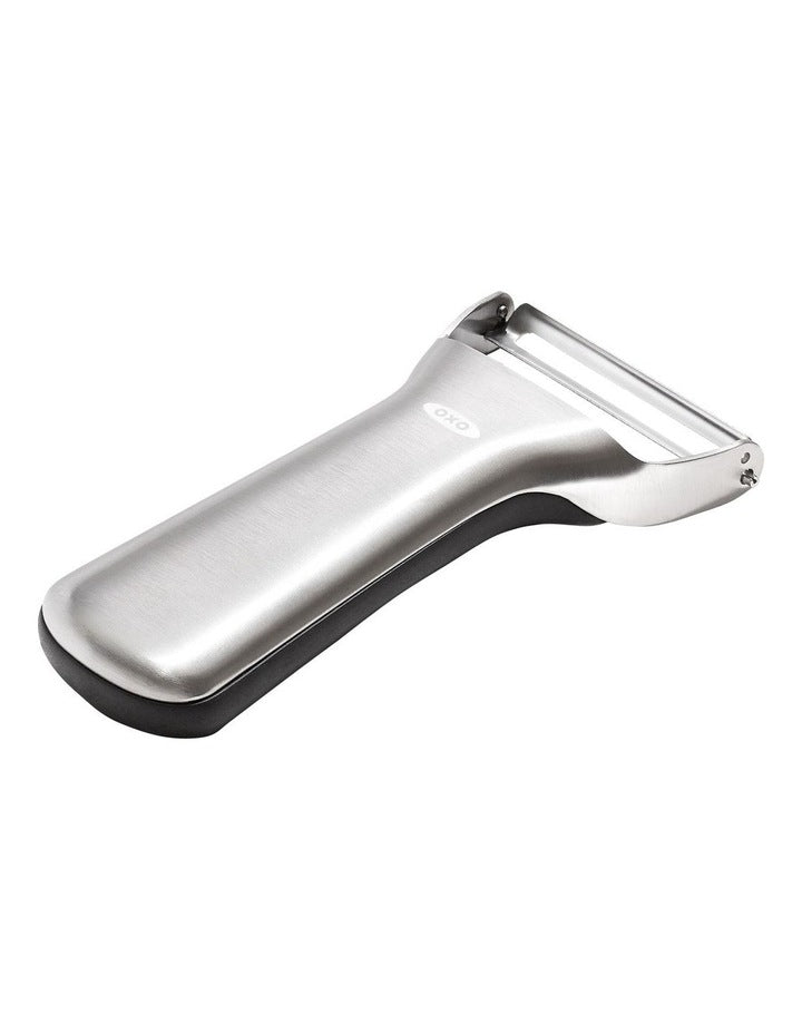 Steel Y-Peeler in Silver