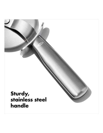 Steel Pizza Wheel in Silver