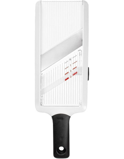 Hand-Held Mandoline Slicer in White