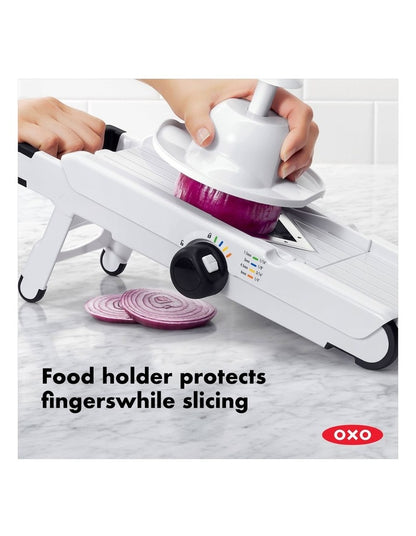 V-Blade Mandoline Slicer in White