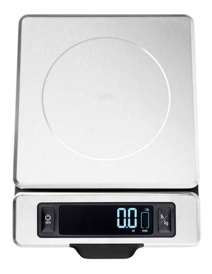 Food Scale With Pull-Out Display in White