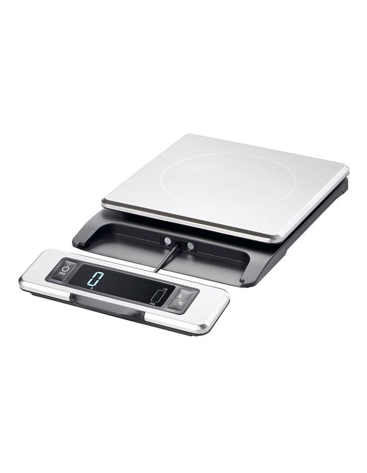 Food Scale With Pull-Out Display in White