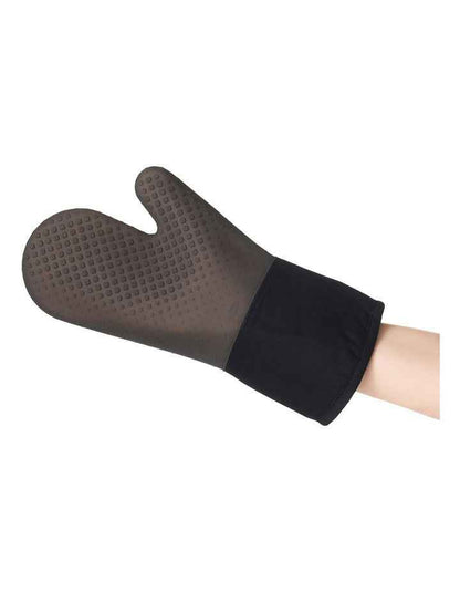 Silicone Oven Mitt in Black