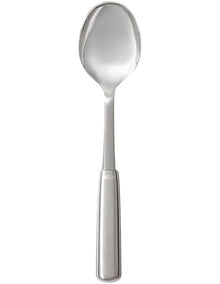 Steel Cooking Spoon in Silver
