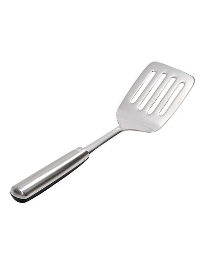 Steel Cooking Turner in Silver