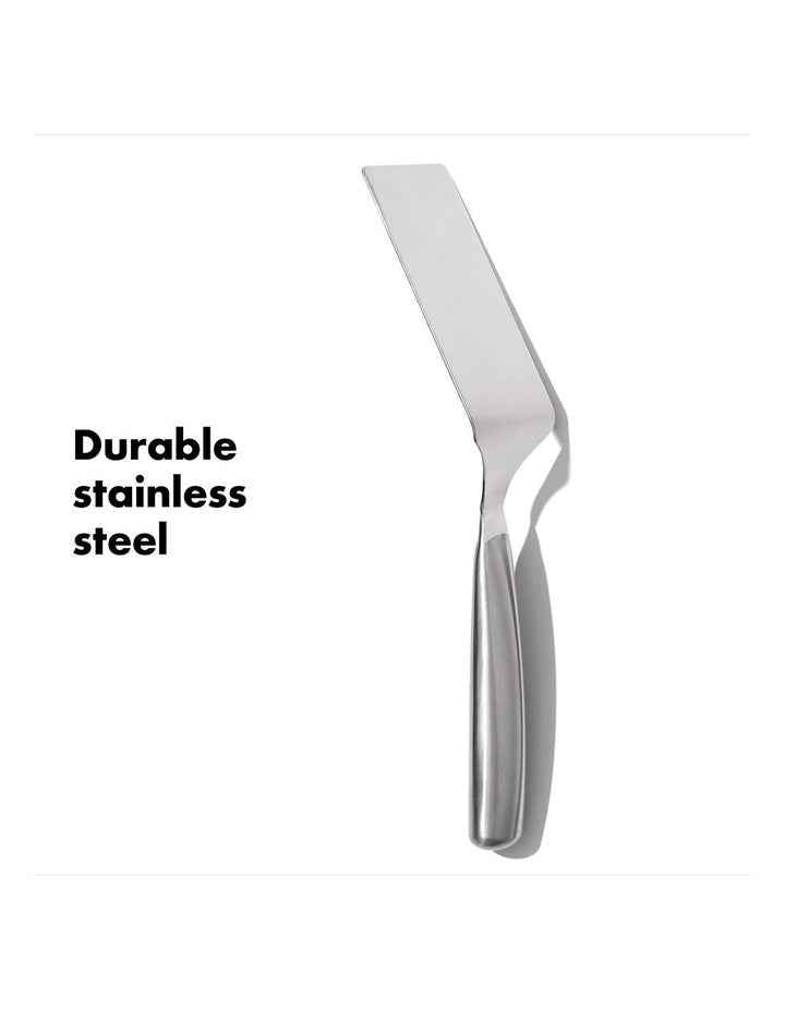 Steel Lasagna Turner in Silver