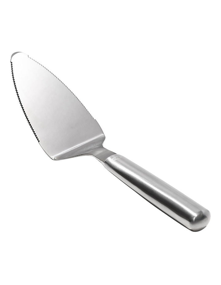 Steel Pie Server in Silver
