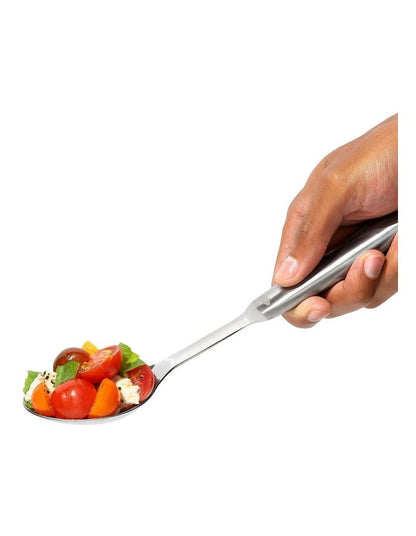 Steel Serving Spoon in Silver