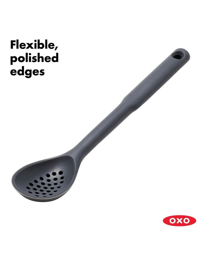 Slotted Spoon in Black