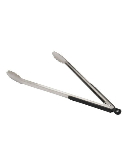 Tongs 41cm in Silver