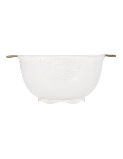 Rice & Grain Washing Colander in White