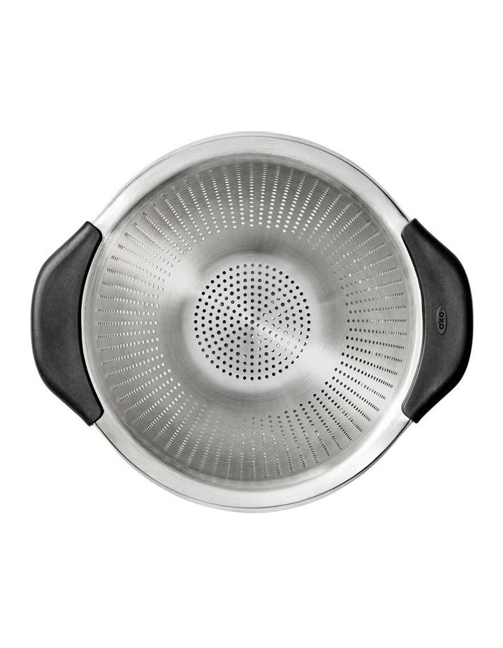 Stainless Steel Colander in Silver