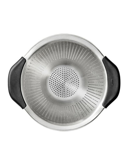 Stainless Steel Colander in Silver