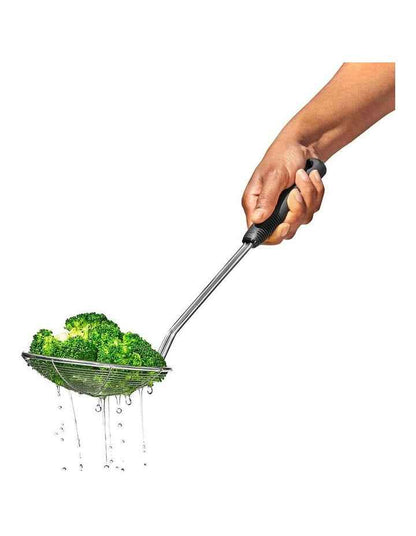 Scoop & Strain Skimmer in Silver