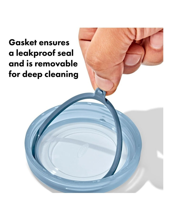 Twist & Stack Container 355ml 2 Pack in Blue