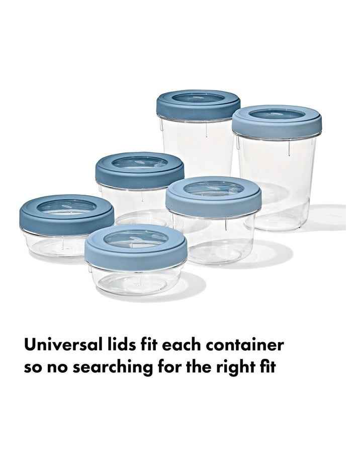 Twist & Stack Container 1.2L  2 Pack in Blue