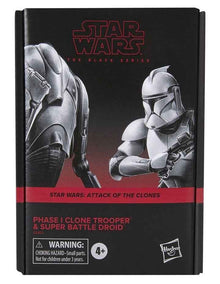 The Black Series Phase I Clone Trooper & Super Battle Droid
