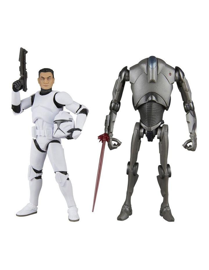 The Black Series Phase I Clone Trooper & Super Battle Droid