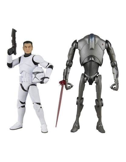 The Black Series Phase I Clone Trooper & Super Battle Droid