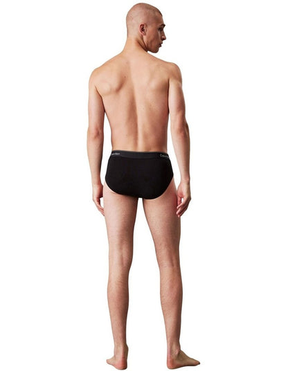 Icon Cotton Hip Briefs Pack Of 3 in Multi