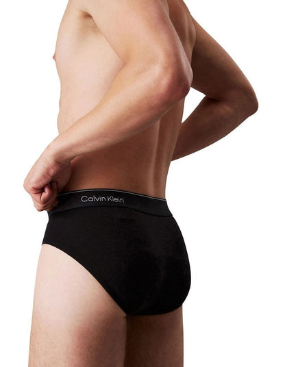 Icon Cotton Hip Briefs Pack Of 3 in Multi