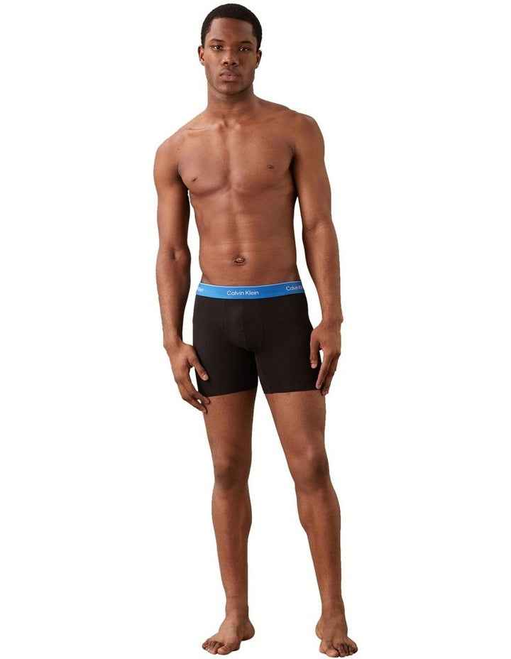 Icon Cotton Boxer Briefs 5 Pack in Black