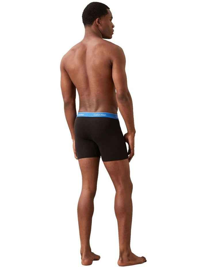 Icon Cotton Boxer Briefs 5 Pack in Black