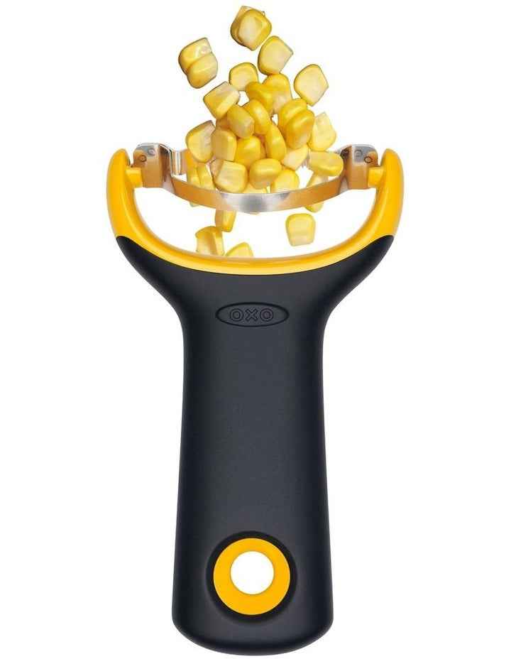Corn Prep Peeler in Black