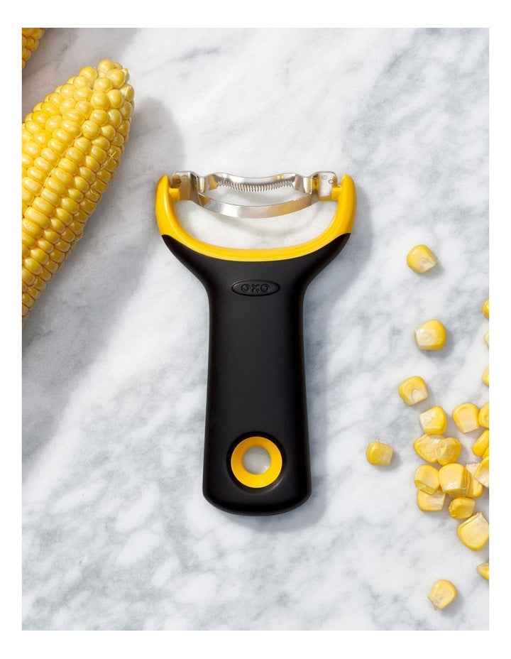 Corn Prep Peeler in Black