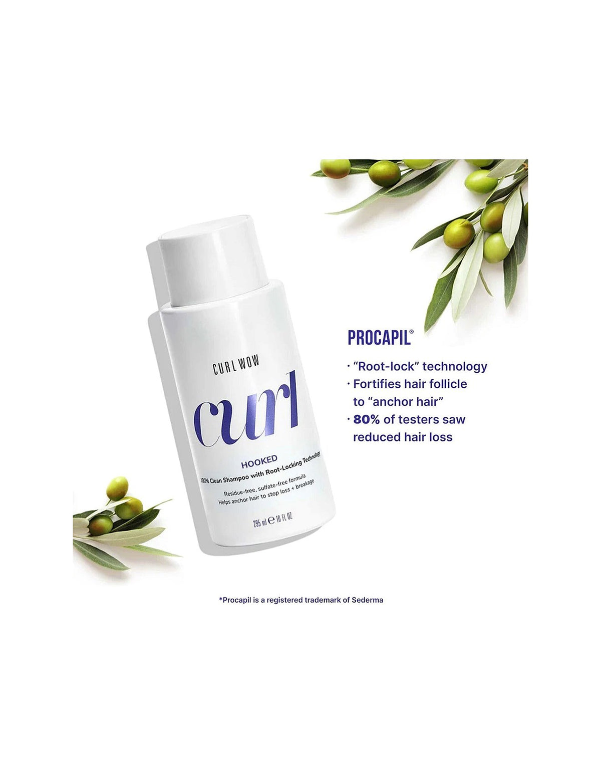 Curl Wow Hooked Shampoo 295ml
