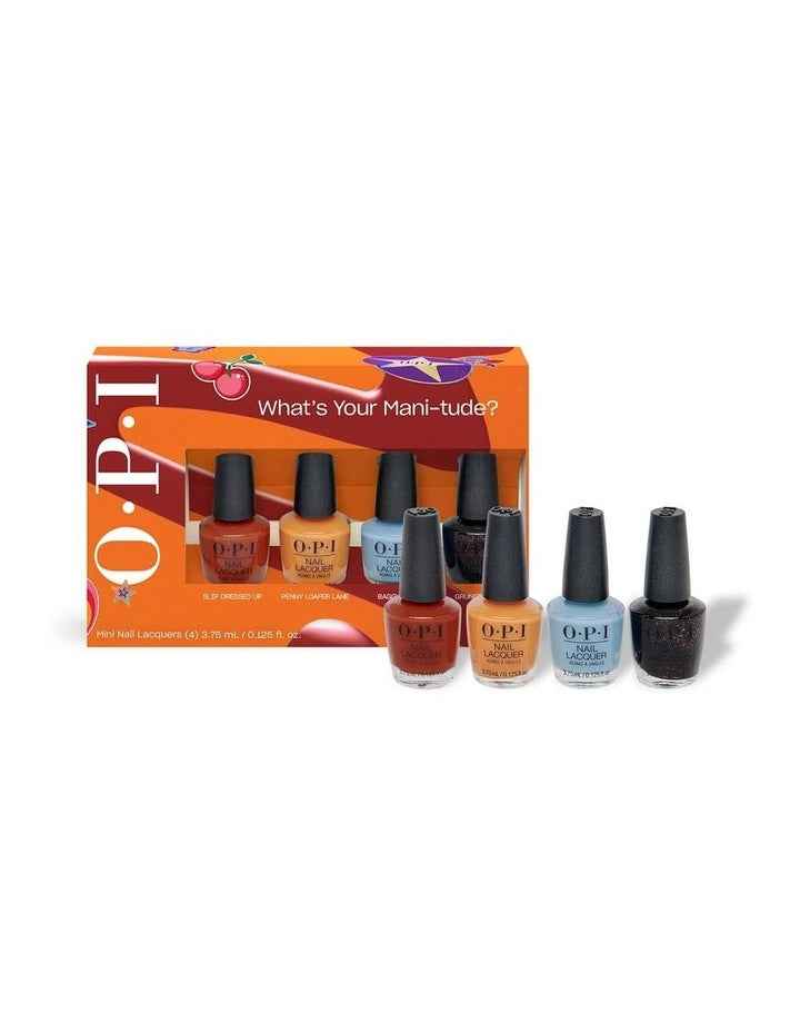 What's Your Mani-Tude Nail Lacquer Mini Pack 4 Pieces 4x3.75ml
