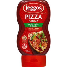 Leggo's Pizza Sauce Double Concentrate Garlic Onion & Herbs Squeeze 400g