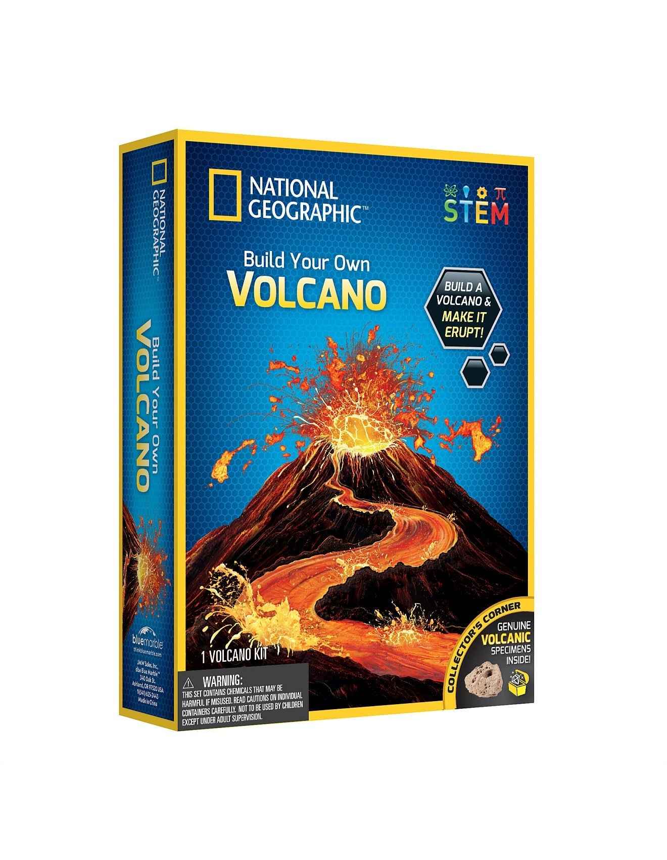 National Geographic Volcano Activity Kit Early Science STEM Toys 8yrs+
