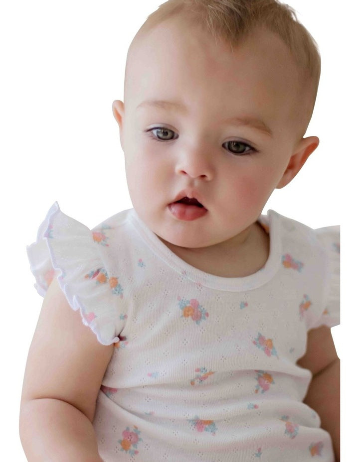 Top And Frill Bloomer Set in Pink