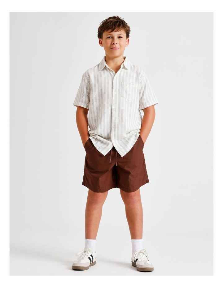 Essentials Volley Short in Cappuccino