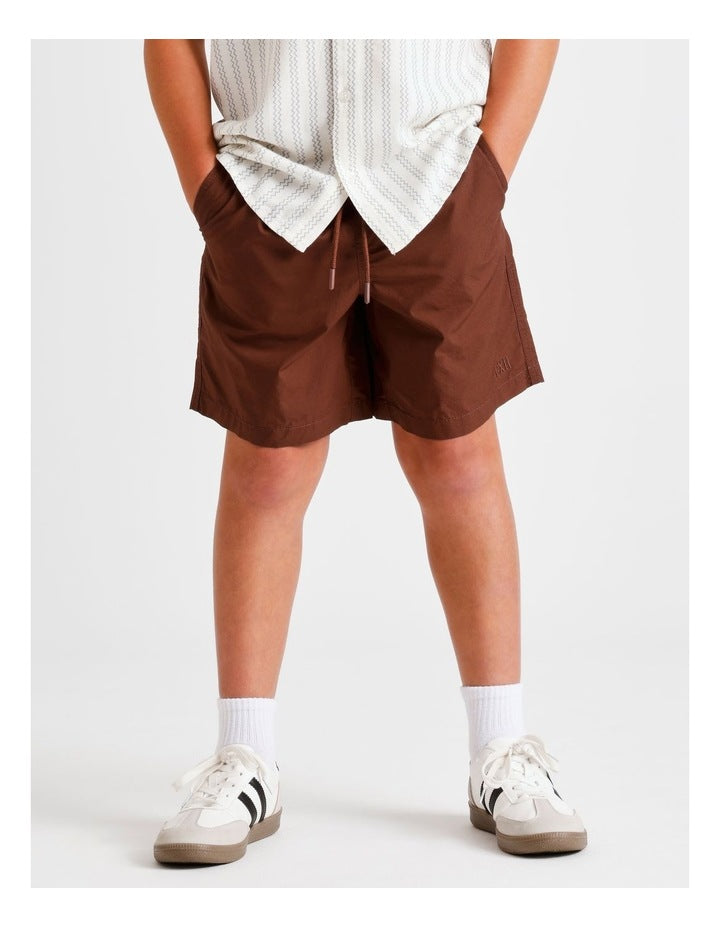 Essentials Volley Short in Cappuccino