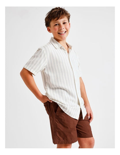 Essentials Volley Short in Cappuccino