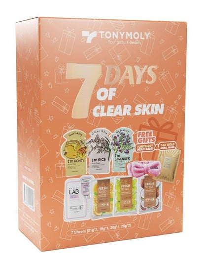 7 Days of Clear Skin Mask Set 2025