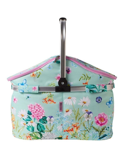 Botanica Insulated Picnic Carry Basket in Multi