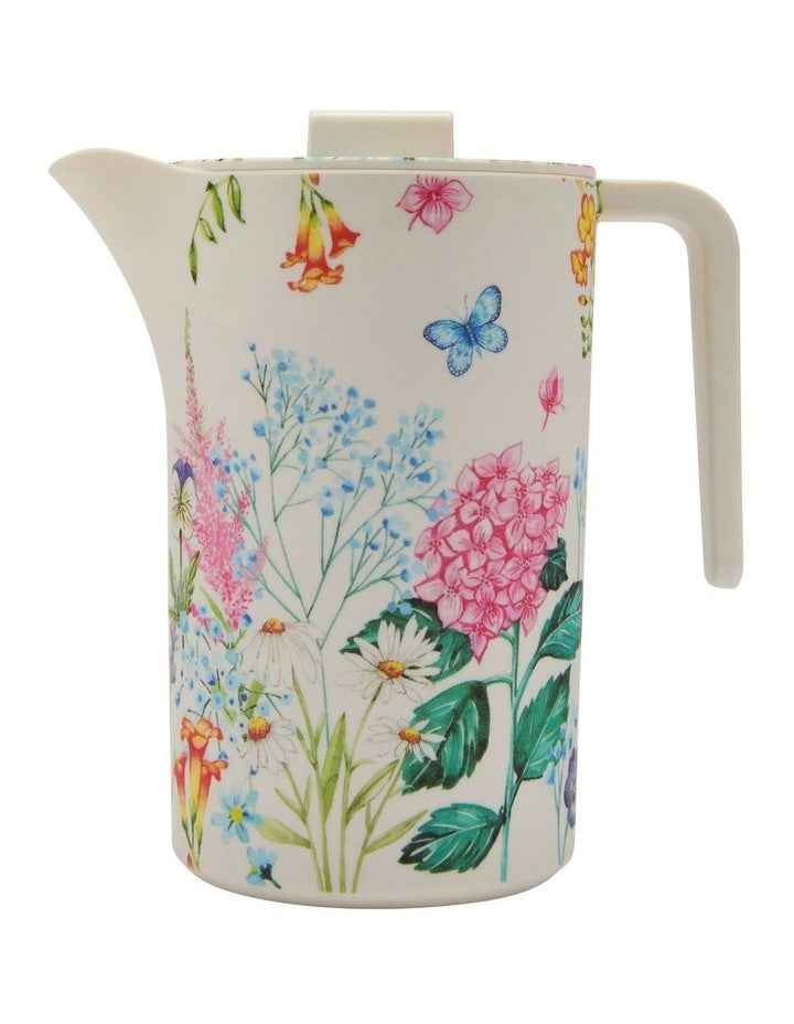 Botanica Melamine Jug And Tumbler Set Of 5 in Multi